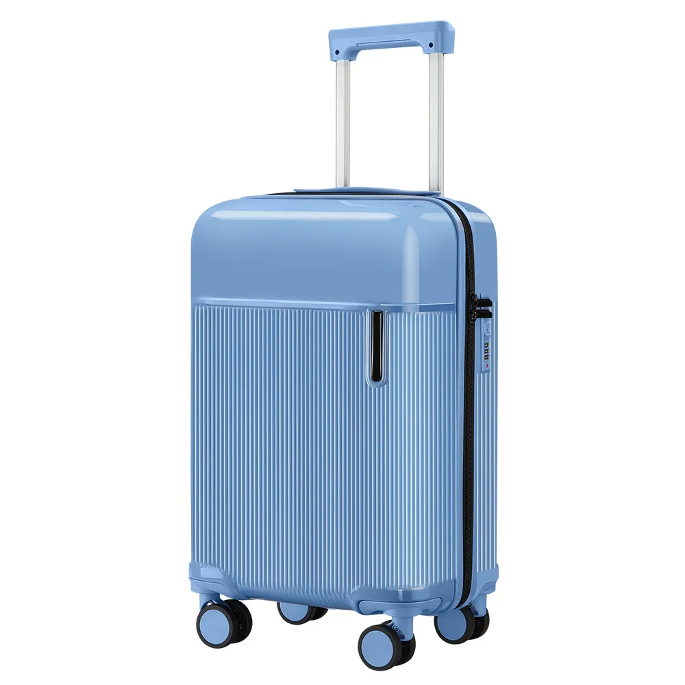 Durable Anti-Fall 24-Inch Large Capacity Password Trolley Suitcase Set - Two-Piece Luggage for Travel thumbnail 5