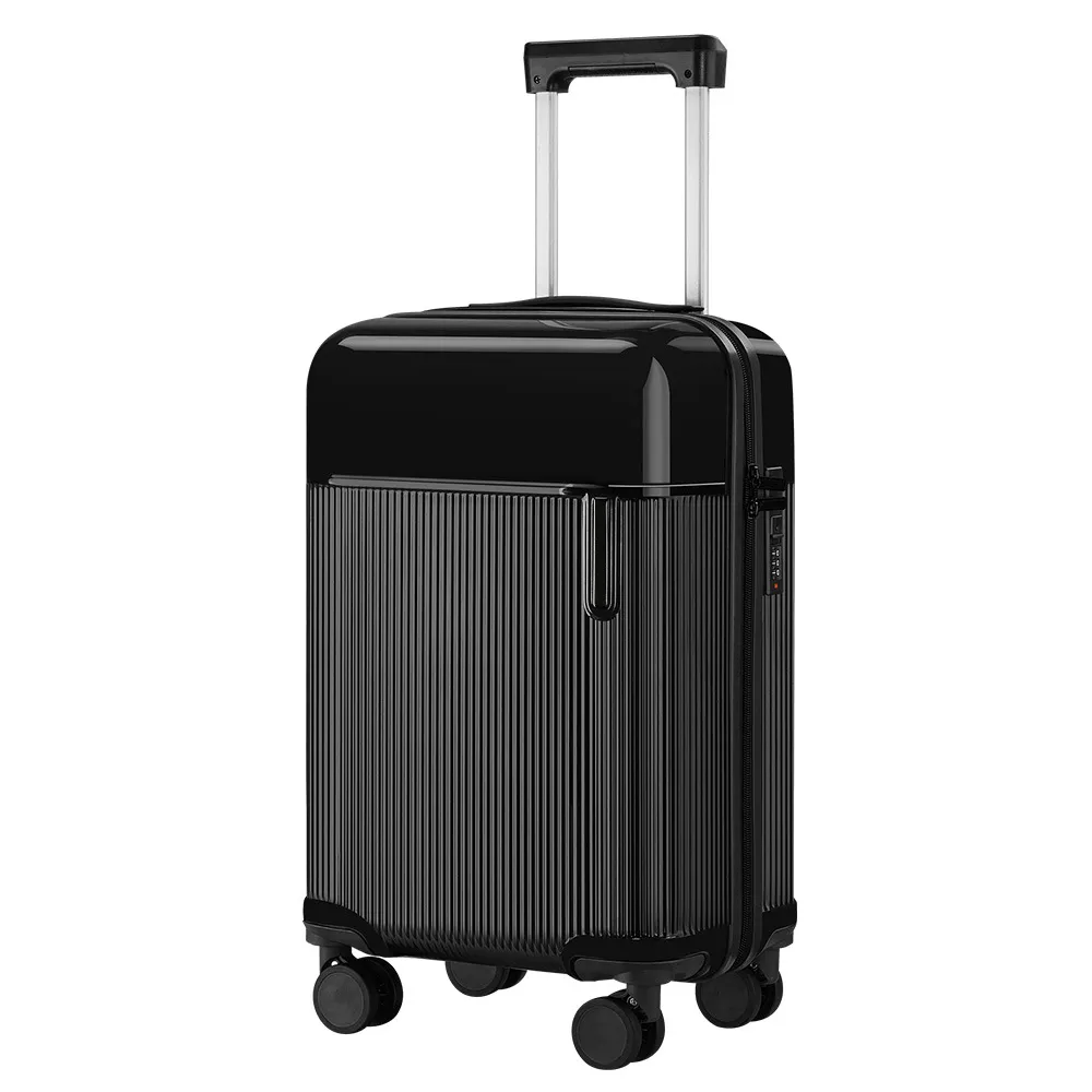 Durable Anti-Fall 24-Inch Large Capacity Password Trolley Suitcase Set - Two-Piece Luggage for Travel thumbnail 6