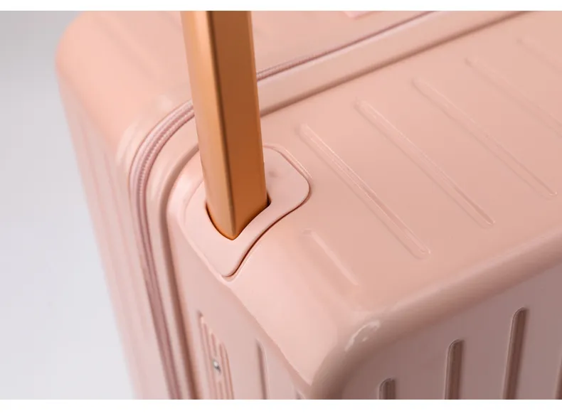 26-Inch Large Capacity Luggage Suitcase with Universal Wheels, Flat Bottom Password Box for Men and Women Travelers showcase 12