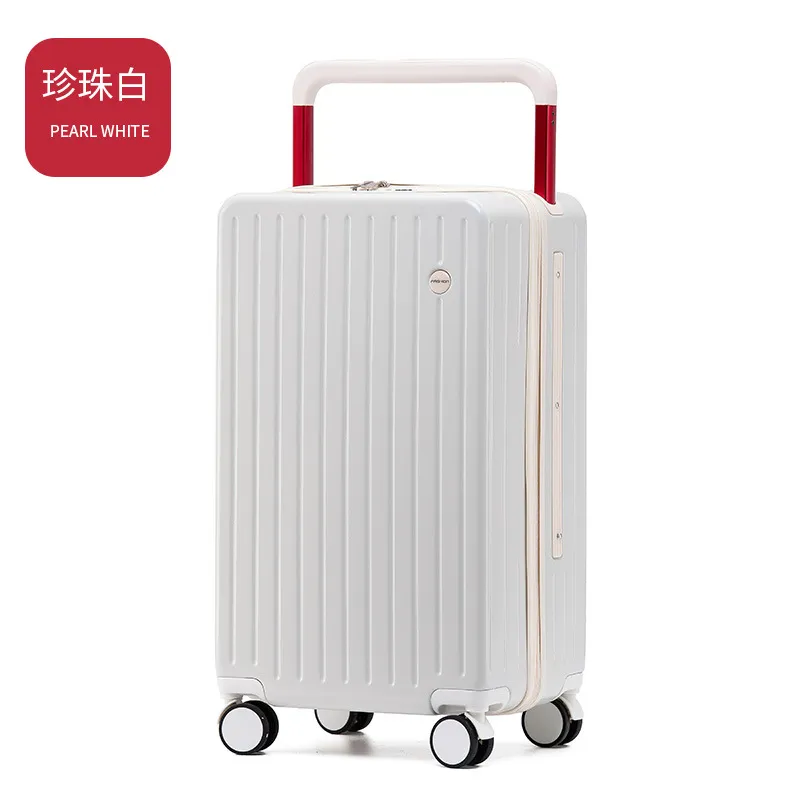 26-Inch Large Capacity Luggage Suitcase with Universal Wheels, Flat Bottom Password Box for Men and Women Travelers thumbnail 7