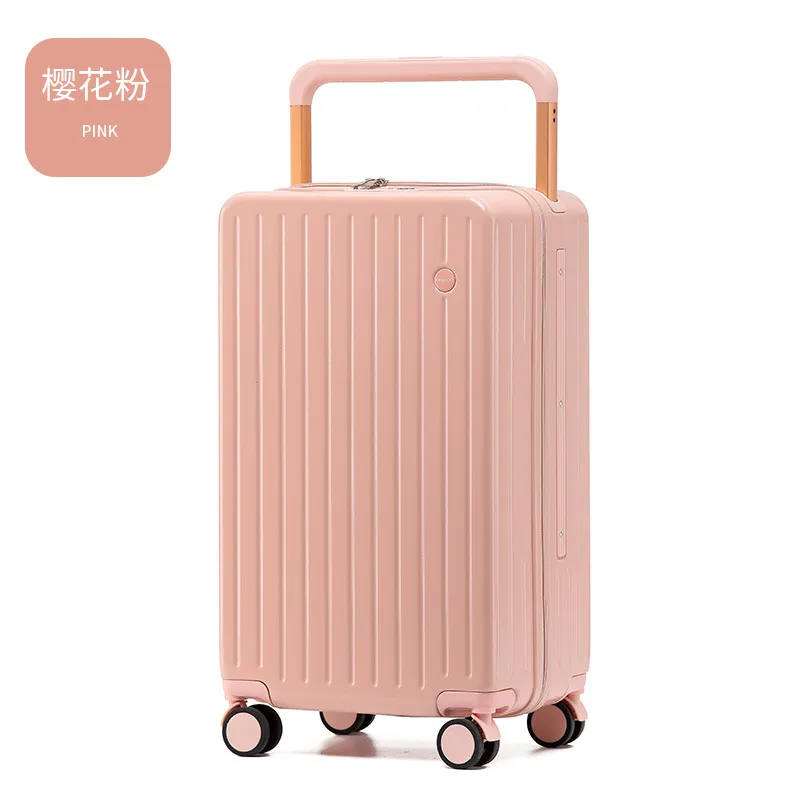 26-Inch Large Capacity Luggage Suitcase with Universal Wheels, Flat Bottom Password Box for Men and Women Travelers thumbnail 10