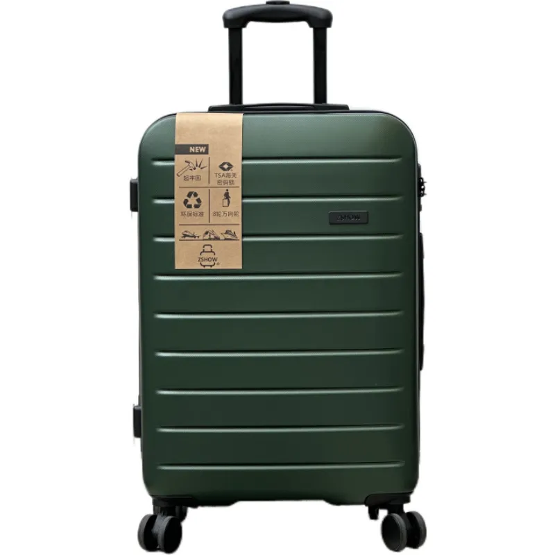 20-Inch Password Boarding Travel Suitcase for Men & Women, Large Capacity Trolley Case with Universal Wheels, Ideal for Student and Business Travel thumbnail 4