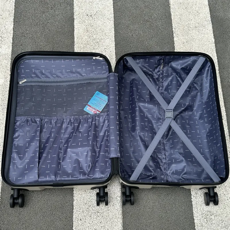 20-Inch Password Boarding Travel Suitcase for Men & Women, Large Capacity Trolley Case with Universal Wheels, Ideal for Student and Business Travel showcase 15