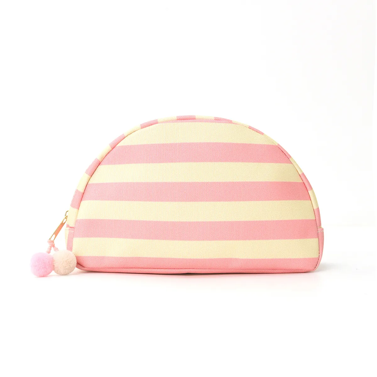 Cream Pink Stripe