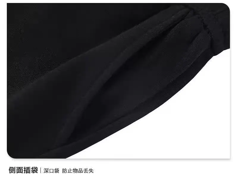 Men's Casual Sweatpants Loose Fit Straight Leg Joggers Breathable Lightweight Sports Pants for Spring Autumn Youth Wide Leg Trousers showcase 12
