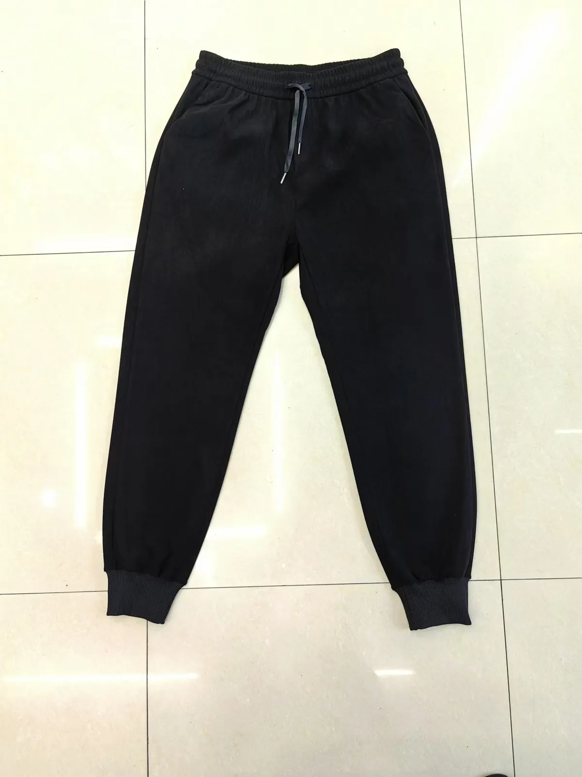 Men's Casual Straight Leg Cotton Composite Pants - Loose Fit Fashionable Trousers for Autumn/Winter showcase 11