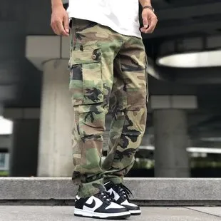 Men's Autumn Tie-Dye Corduroy Pants: Loose Fit Wide-Leg Trousers, Trendy American Brand Style, Casual Sports Wear for Daily Comfort showcase 14
