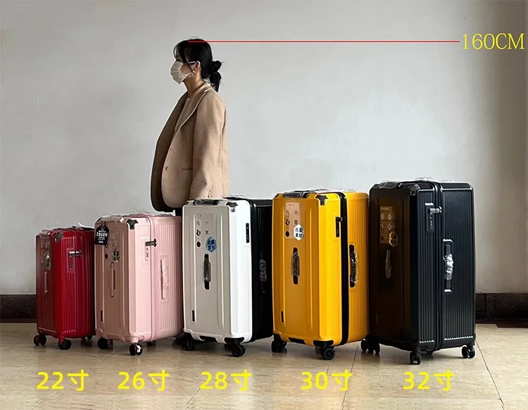 22-Inch High Value Travel Luggage Suitcase with Universal Wheels and Password Lock - Durable, Lightweight, and Stylish for Men and Women showcase 2