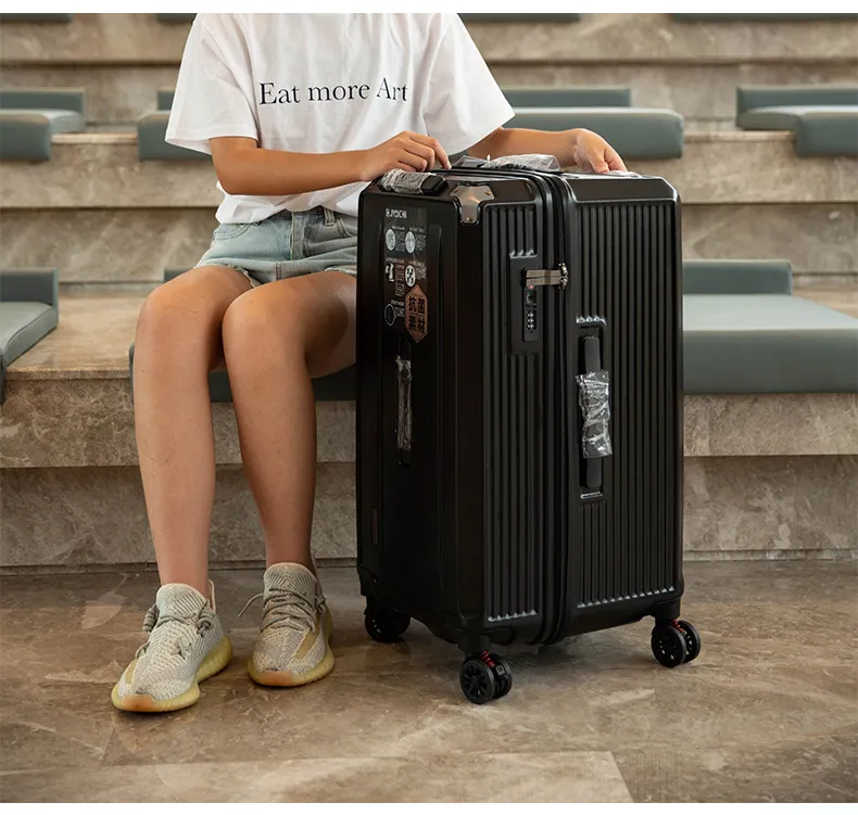 22-Inch High Value Travel Luggage Suitcase with Universal Wheels and Password Lock - Durable, Lightweight, and Stylish for Men and Women showcase 6