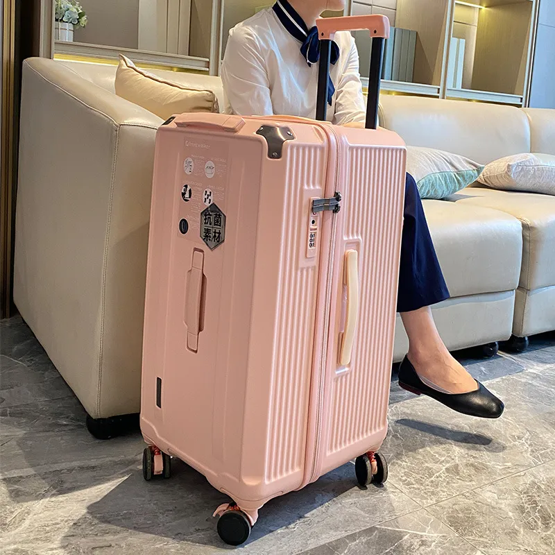 22-Inch High Value Travel Luggage Suitcase with Universal Wheels and Password Lock - Durable, Lightweight, and Stylish for Men and Women thumbnail 10