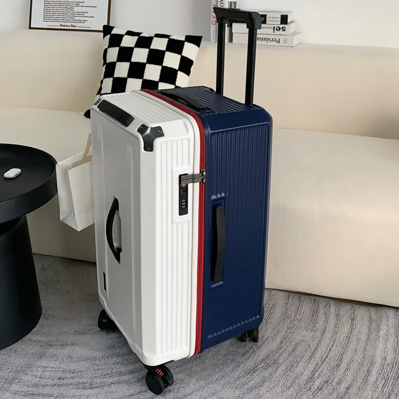22-Inch High Value Travel Luggage Suitcase with Universal Wheels and Password Lock - Durable, Lightweight, and Stylish for Men and Women thumbnail 9