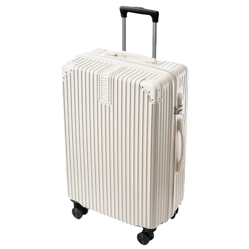 Women's Retro Trendy Suitcase with Custom Logo, Universal Silent Wheels, Travel Password Lock Trolley Case for Students thumbnail 5