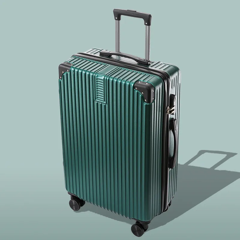 Women's Retro Trendy Suitcase with Custom Logo, Universal Silent Wheels, Travel Password Lock Trolley Case for Students thumbnail 8