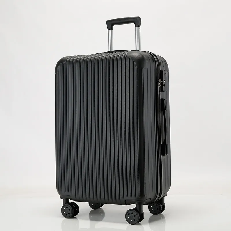20-Inch Front-Opening Carry-On Travel Suitcase with Universal Wheels, 28-Inch Password-Protected Trolley Luggage for Women thumbnail 6