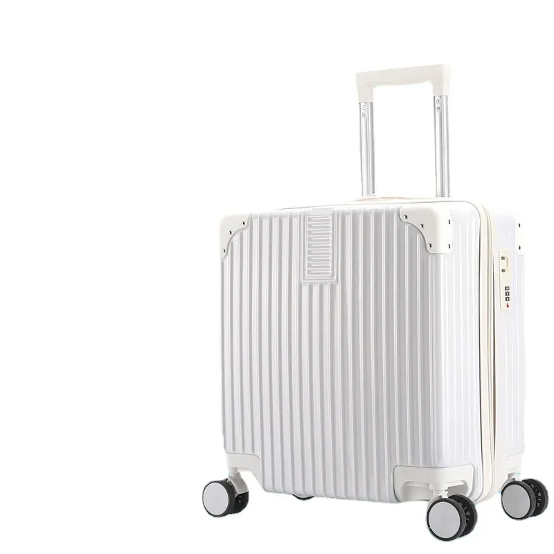 Lightweight Carry-On Luggage Suitcase for Students - 18/20 Inch Password Protected Trolley Case for Travel thumbnail 5