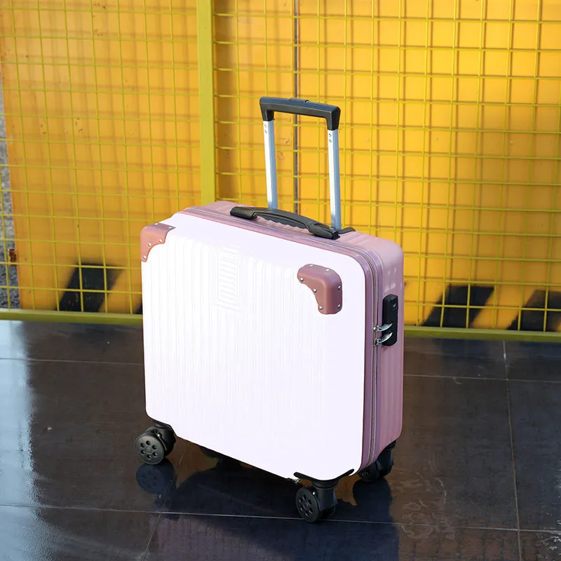 Lightweight Carry-On Luggage Suitcase for Students - 18/20 Inch Password Protected Trolley Case for Travel thumbnail 8