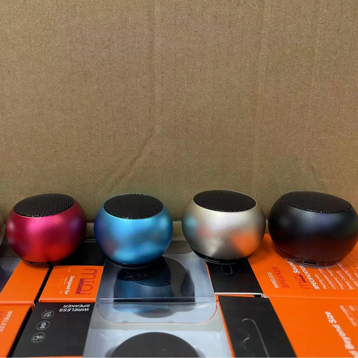 M3 Metal Bluetooth Speaker Portable Small Steel Cannon Subwoofer Outdoor Mini Portable Speaker Audio for Music Lovers - Image 4