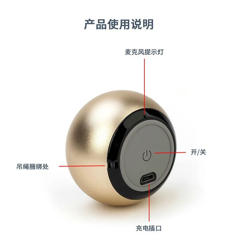 M3 Metal Bluetooth Speaker Portable Small Steel Cannon Subwoofer Outdoor Mini Portable Speaker Audio for Music Lovers showcase 3