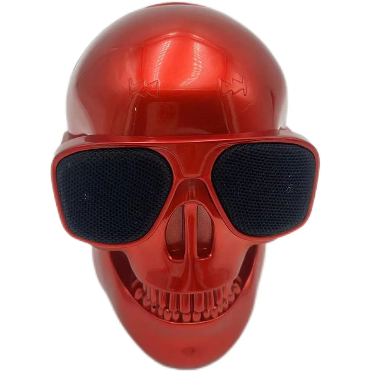 Mini Skull Bluetooth Speaker Portable Subwoofer with Card Player, Desktop Audio for Home and Outdoor Use thumbnail 4