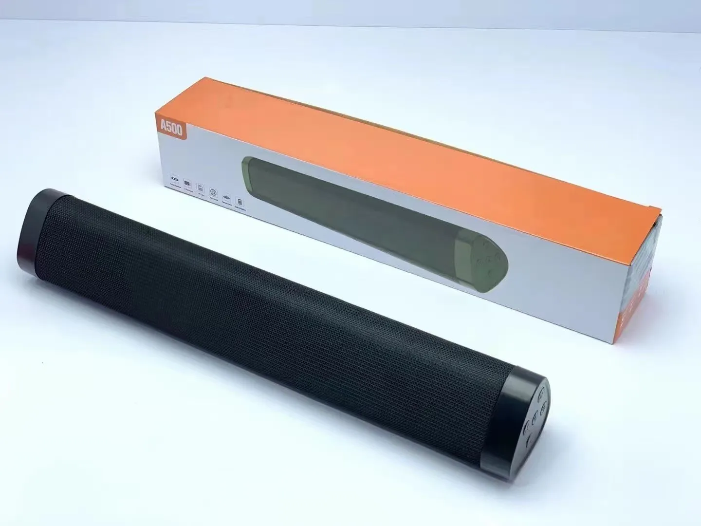 Soundmaster A500 Bluetooth Speaker for TV & Computer, Wireless Dual Speaker with Card Slot, Large Portable Soundbar for Enhanced Audio Experience - Image 3