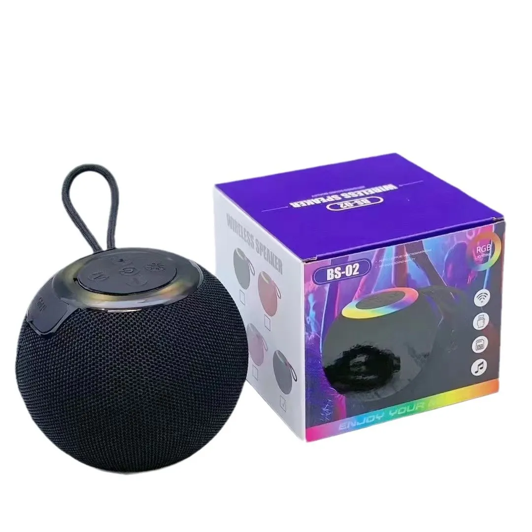 BS-02 Wireless Bluetooth Speaker, Portable Mini Outdoor Speaker with Card Subwoofer, High-Quality Sound for Music Lovers thumbnail 5