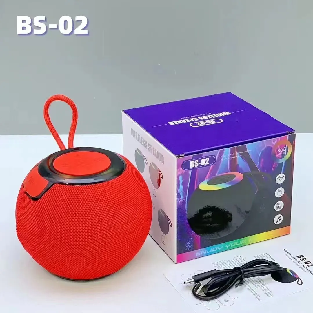BS-02 Wireless Bluetooth Speaker, Portable Mini Outdoor Speaker with Card Subwoofer, High-Quality Sound for Music Lovers thumbnail 3