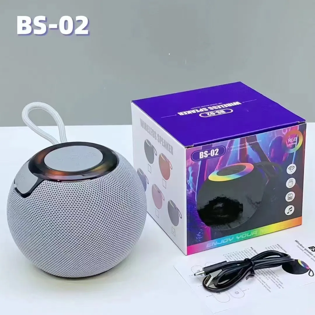 BS-02 Wireless Bluetooth Speaker, Portable Mini Outdoor Speaker with Card Subwoofer, High-Quality Sound for Music Lovers thumbnail 7