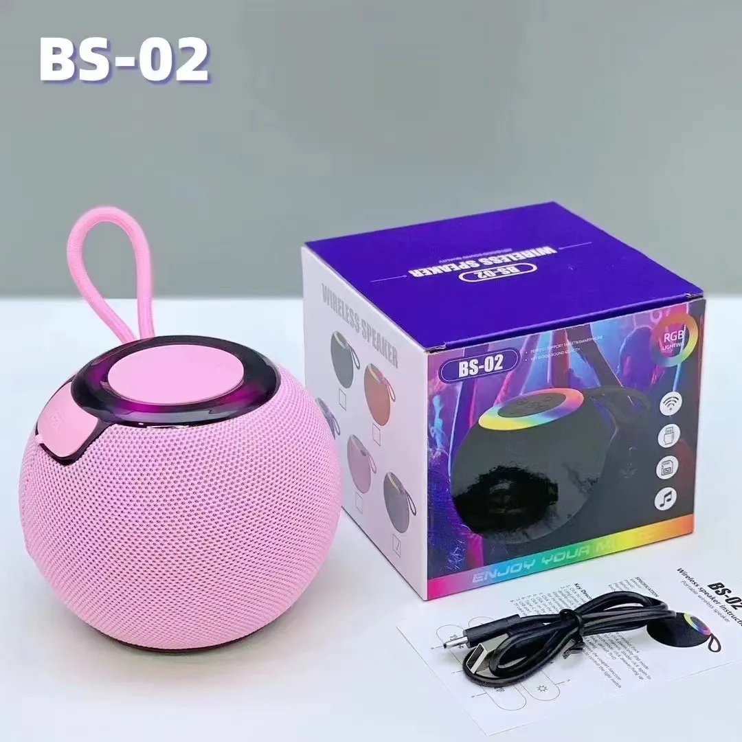 BS-02 Wireless Bluetooth Speaker, Portable Mini Outdoor Speaker with Card Subwoofer, High-Quality Sound for Music Lovers thumbnail 6