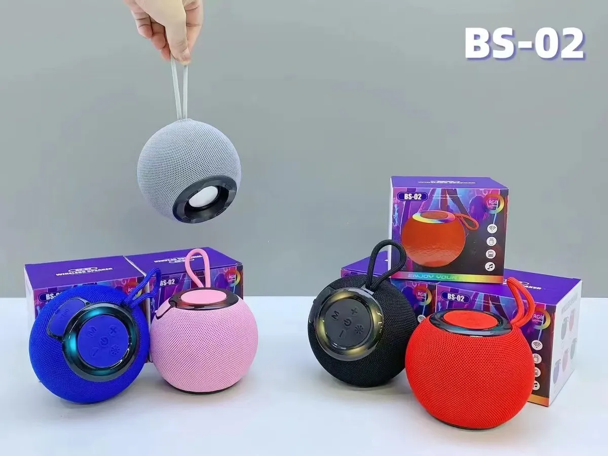BS-02 Wireless Bluetooth Speaker, Portable Mini Outdoor Speaker with Card Subwoofer, High-Quality Sound for Music Lovers showcase 5
