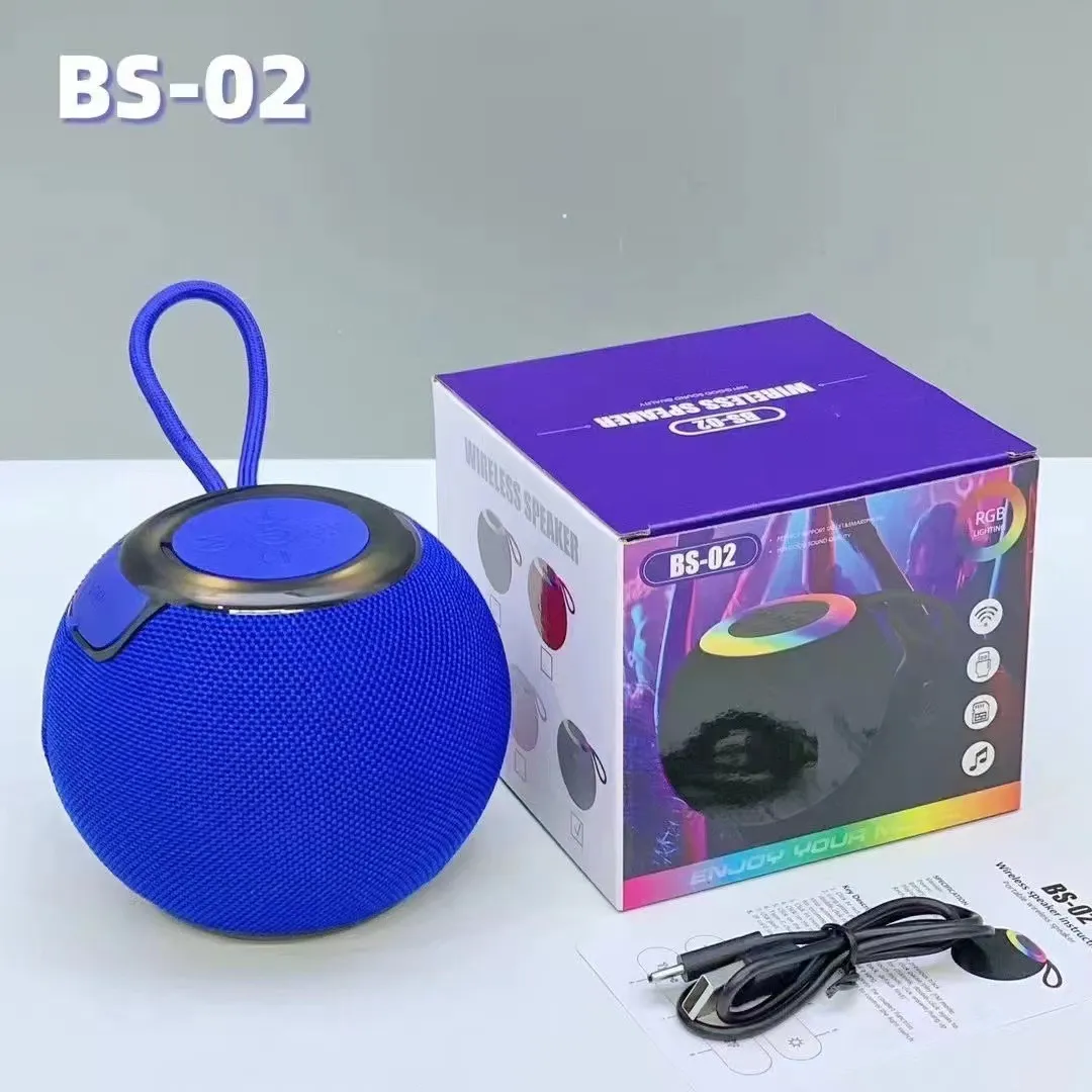 BS-02 Wireless Bluetooth Speaker, Portable Mini Outdoor Speaker with Card Subwoofer, High-Quality Sound for Music Lovers thumbnail 10
