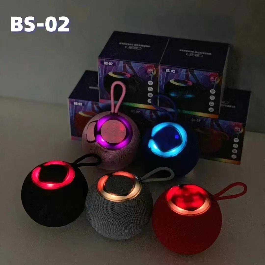 BS-02 Wireless Bluetooth Speaker, Portable Mini Outdoor Speaker with Card Subwoofer, High-Quality Sound for Music Lovers showcase 11