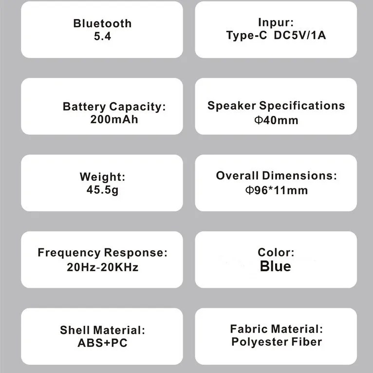 Ultra-Thin Bluetooth Sleep Speaker with White Noise, TF Card Support, and Gift Packaging - Portable Bedside Audio for Relaxation thumbnail 3