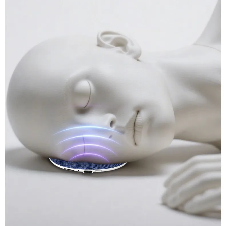 Ultra-Thin Bluetooth Sleep Speaker with White Noise, TF Card Support, and Gift Packaging - Portable Bedside Audio for Relaxation thumbnail 4