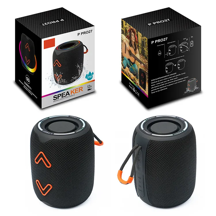 P Pro27 Outdoor Bluetooth Speaker Portable Desktop Subwoofer High Volume Wireless Speaker with Long Battery Life for Travel and Parties showcase 5