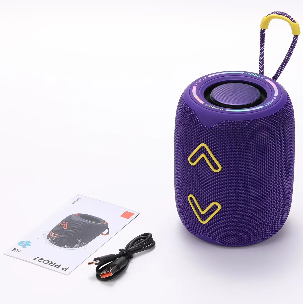 P Pro27 Outdoor Bluetooth Speaker Portable Desktop Subwoofer High Volume Wireless Speaker with Long Battery Life for Travel and Parties showcase 11