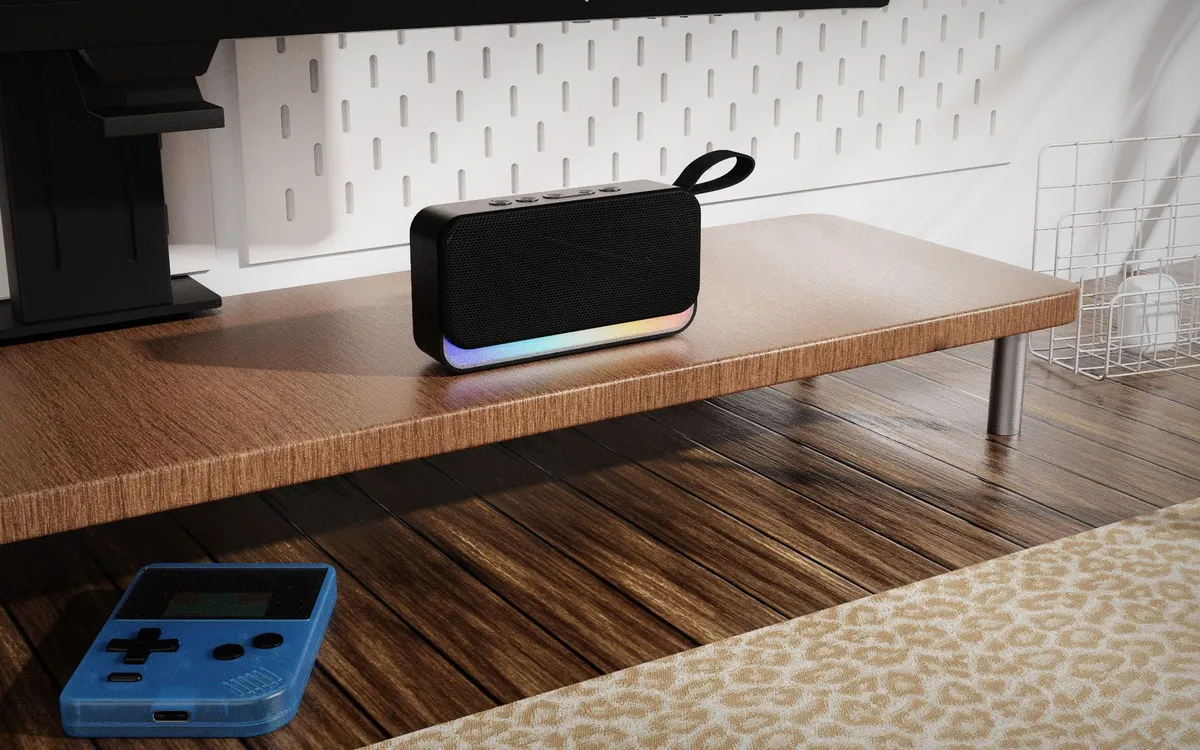 2025 Portable Bluetooth Speaker Subwoofer Fabric Creative Gift Card Stereo - Wireless Outdoor Audio for Music Lovers showcase 9