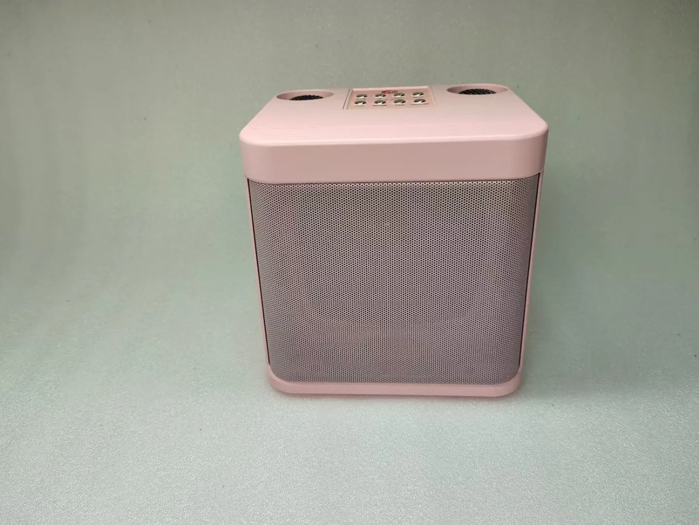 Ys203K Portable Bluetooth Speaker with Dual Wireless Microphones for KTV and Outdoor Home Use, Loud Stereo Sound, Rechargeable Battery thumbnail 9