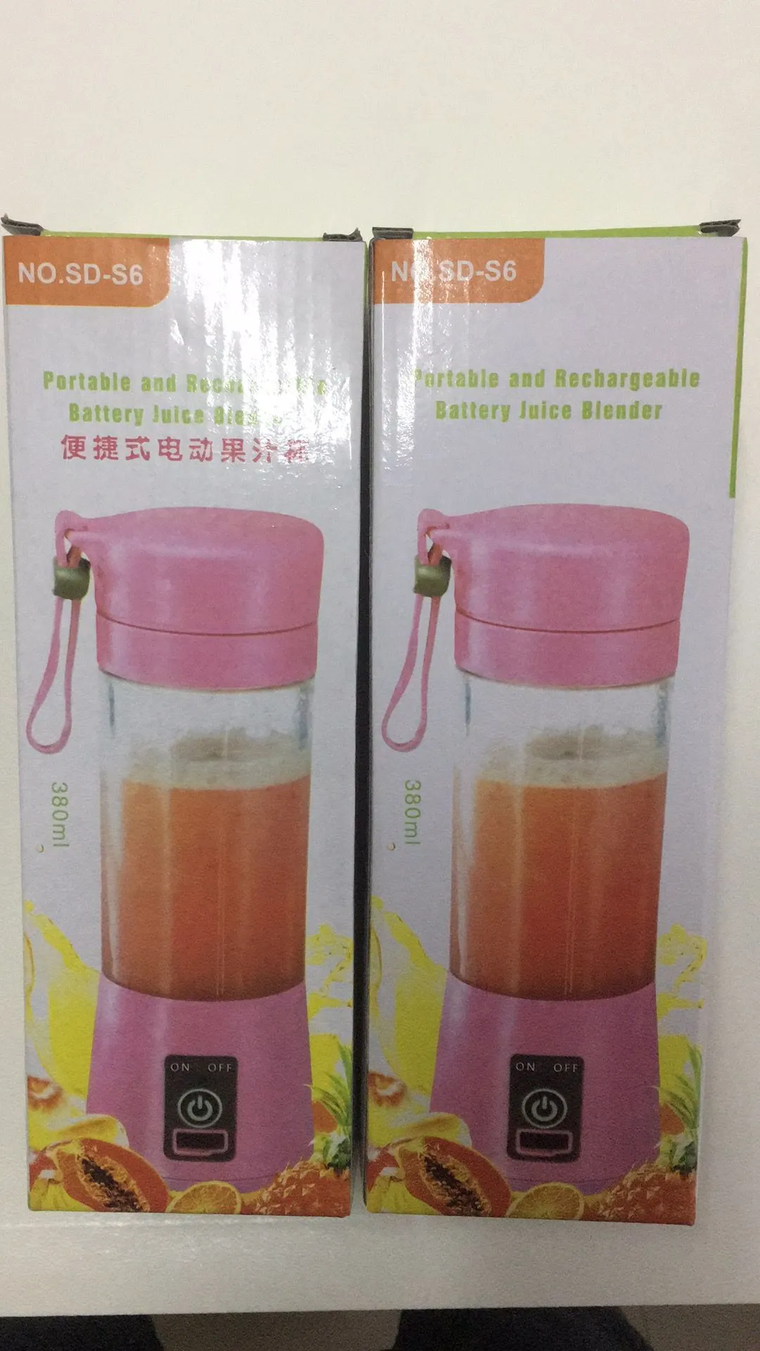 Portable Mini Cyclone Electric Juicer Blender, Rechargeable Fruit Juice Cup for Freshly Squeezed Smoothies, Compact Kitchen Appliance for Healthy Living showcase 7