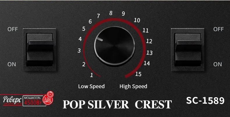 Popsilver Crest High-Speed Blender for Smoothies, Grinding, Food Prep, Juicing - Includes Dual Cups, Powerful Motor, Kitchen Appliance for Home Use showcase 16