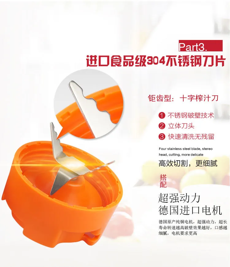 Portable Mini Juicer Blender Shake 'n Take 3rd Gen - Personal Smoothie Maker for Students & Dorms showcase 8