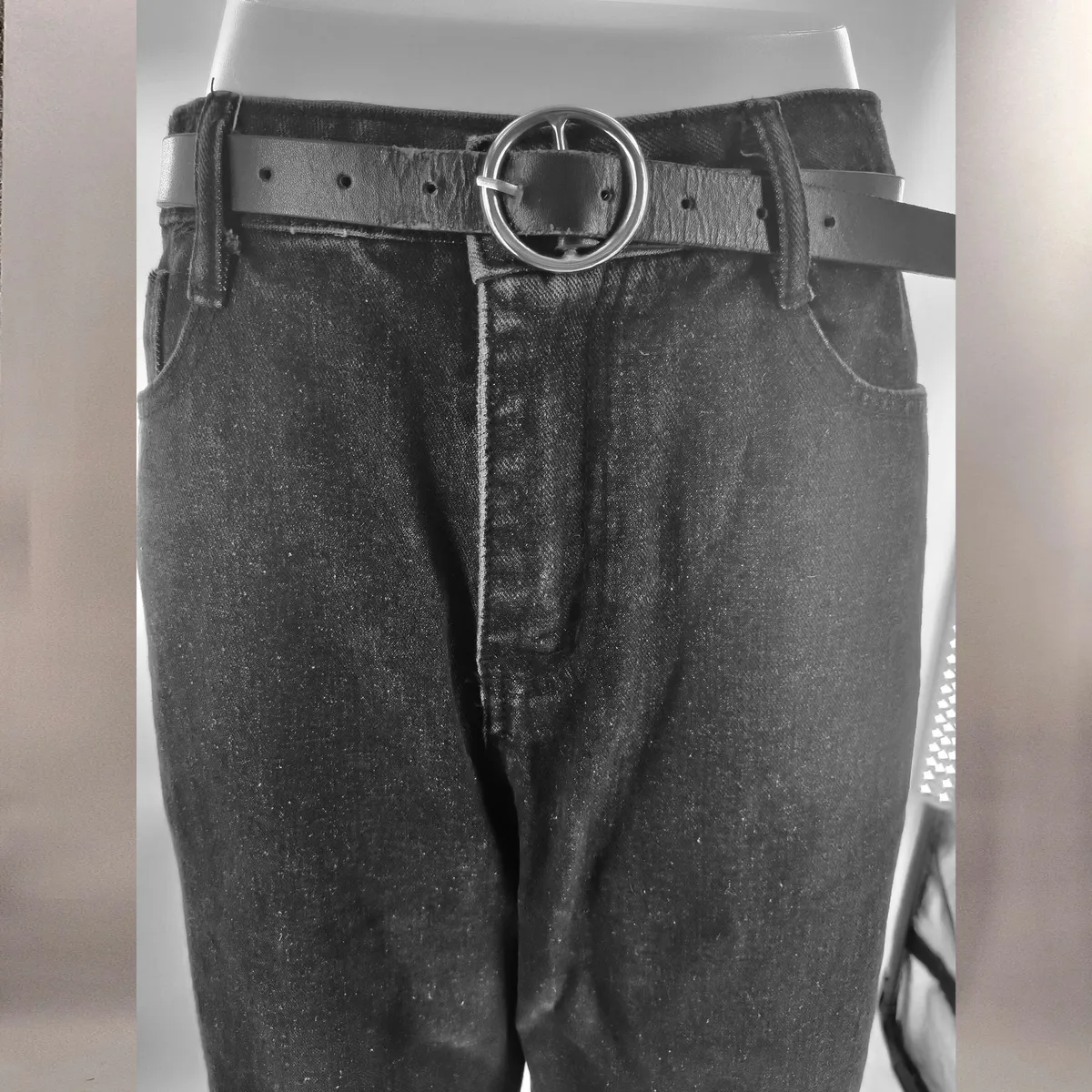 Retro Fashion Casual Straight Wide Leg Women's Jeans - European American Style, Popular Amazon Export Design showcase 5