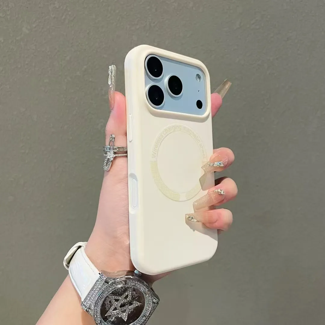 Official Magsafe Magnetic Liquid Silicone Case for iPhone 17, Sensitive Soft Protective Cover, Premium Apple 16 Phone Skin - Image 10