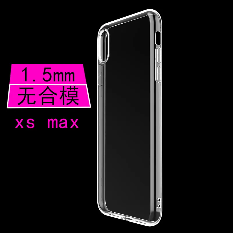 Transparent TPU Soft Shell Phone Case for iPhone 15, 16, 17 Pro Models - Anti-Fall Protective Cover, Simple Design, Wholesale Available thumbnail 2