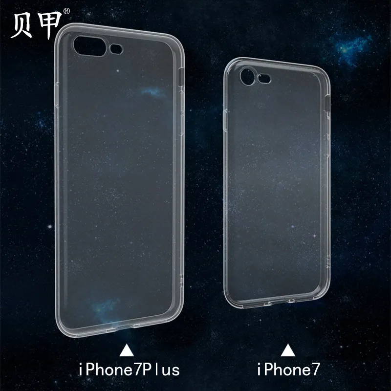 Transparent TPU Soft Shell Phone Case for iPhone 15, 16, 17 Pro Models - Anti-Fall Protective Cover, Simple Design, Wholesale Available thumbnail 4
