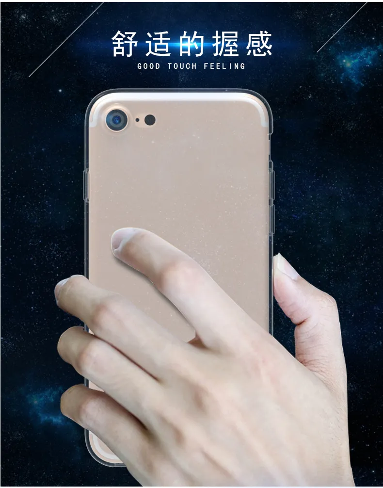 Transparent TPU Soft Shell Phone Case for iPhone 15, 16, 17 Pro Models - Anti-Fall Protective Cover, Simple Design, Wholesale Available showcase 18