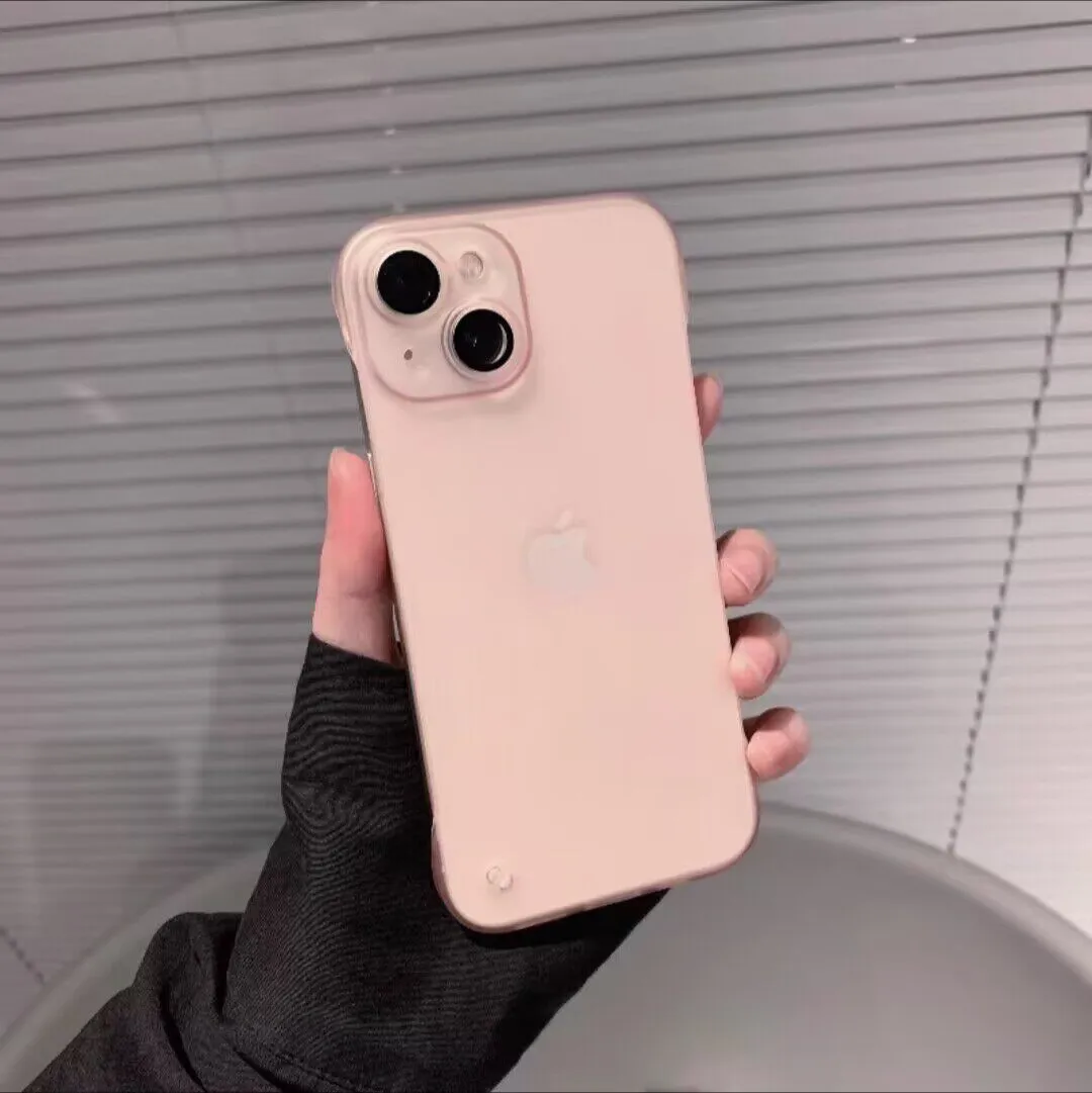 Frameless Magnetic Phone Case for iPhone 17/16 Pro Max, Ultra-Thin Matte Anti-Drop Nude-Feel Protective Cover for Apple 15 Series showcase 13