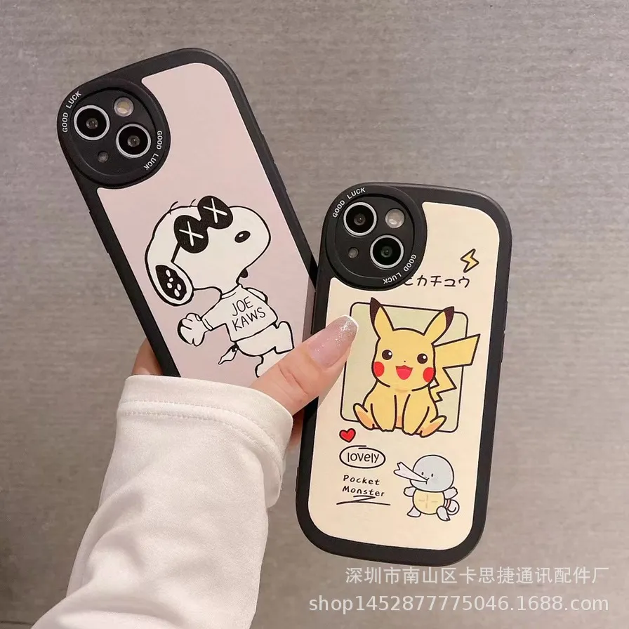 Cute Chubby Girl Cartoon Phone Case for Nova15 Hi Enjoy 80Plus & Honor Power2 - Durable Protective Cover with Fine Hole Design thumbnail 5