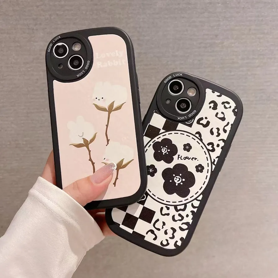 Cute Chubby Girl Cartoon Phone Case for Nova15 Hi Enjoy 80Plus & Honor Power2 - Durable Protective Cover with Fine Hole Design thumbnail 1