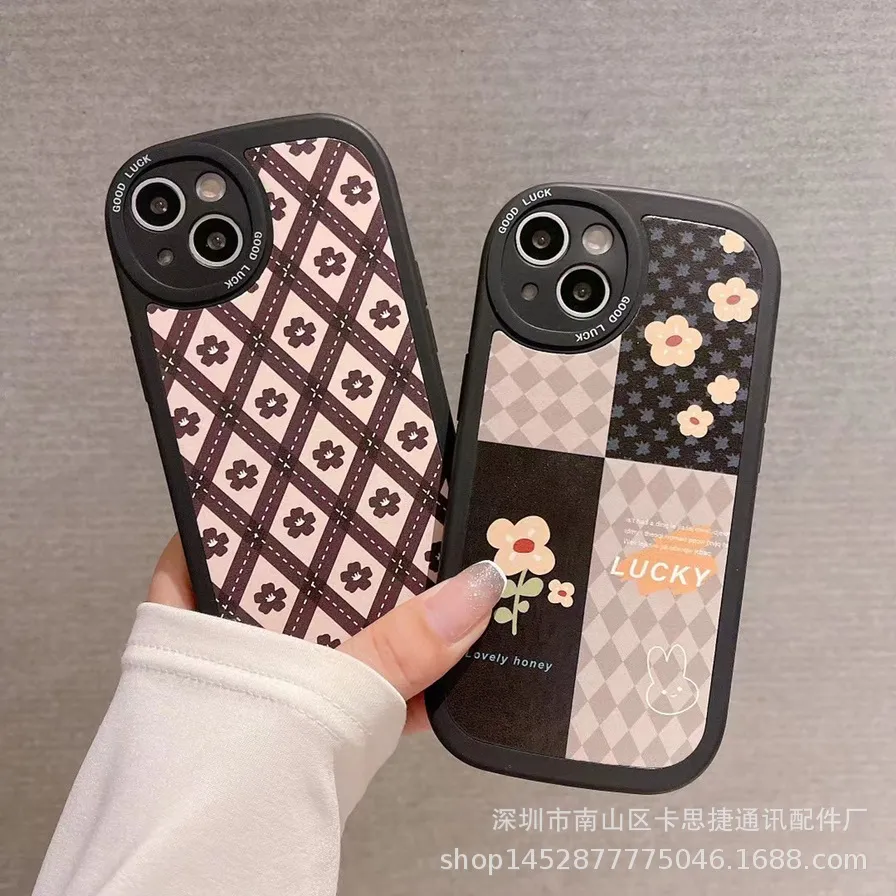 Cute Chubby Girl Cartoon Phone Case for Nova15 Hi Enjoy 80Plus & Honor Power2 - Durable Protective Cover with Fine Hole Design thumbnail 4