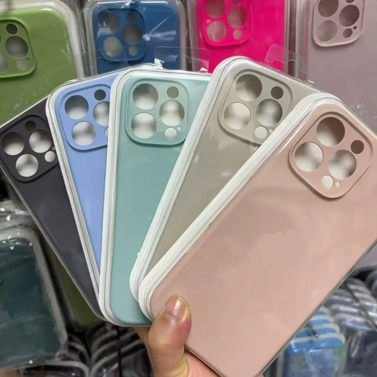 iPhone 15 Pro Max Case - Premium Liquid Silicone All-Inclusive Protective Cover for Apple 14/15 Series Phones, Precision Fit, Soft Touch, Shockproof Design - Image 2